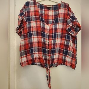 Womens Button up top